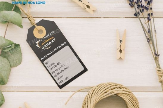 In thẻ treo quần áo